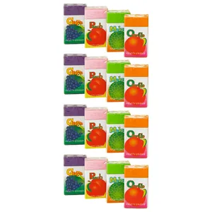 پاک کن پییرسز کد PZB0079 مدل میوه ای بسته 16 عددی 