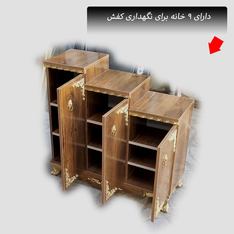 جاکفشی مدل پله ای جاکفشی مدل پله ای