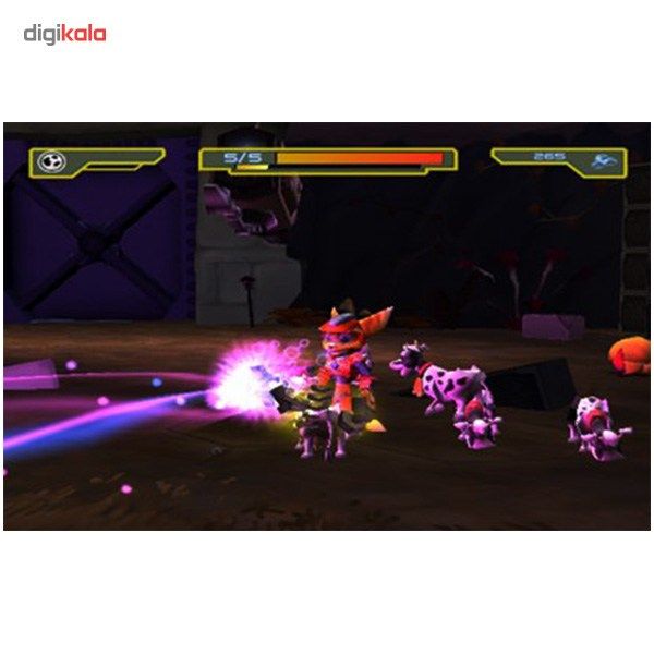 بازی Ratchet and Clank Size Matters مناسب برای PSP