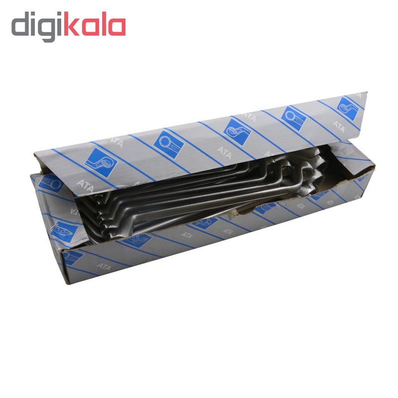 مجموعه 8 عددی آچار دوسر رینگی آتا مدل MX800