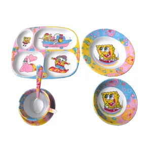 سرویس غذا خوری 6 پارچه کودک مدل M02