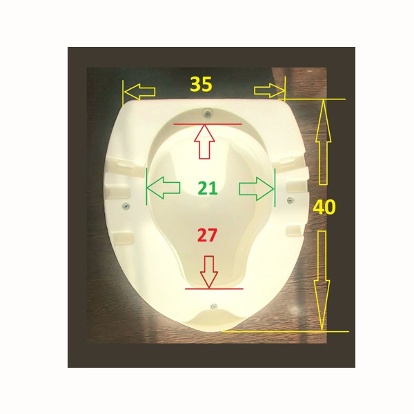 مکمل ارتفاع دهنده توالت فرنگی کد 01