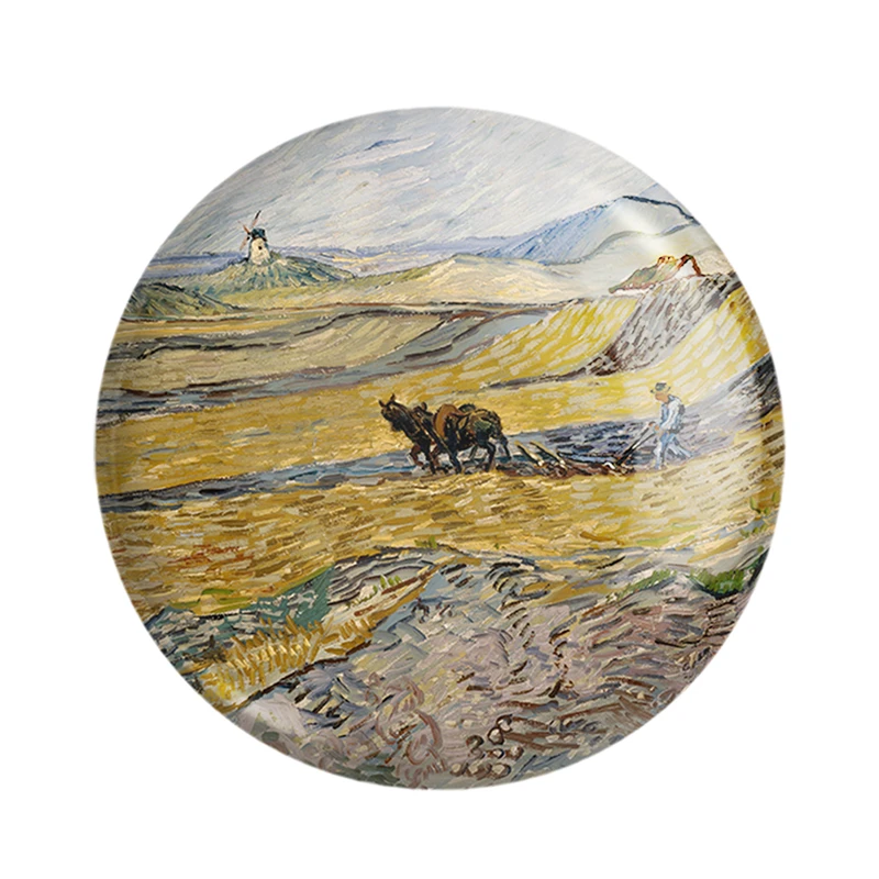 پیکسل خندالو مدل شخم زدن مزرعه ونسان ونگوگ (Van Gogh) کد 36789