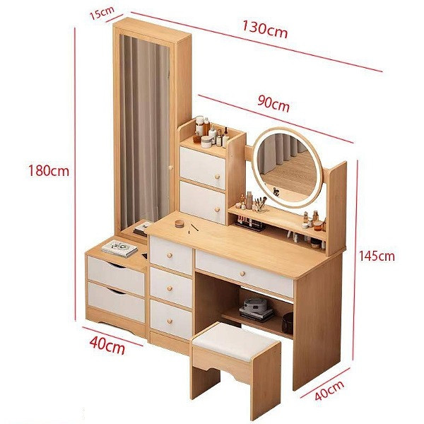 میز آرایش مدل A206+MDF