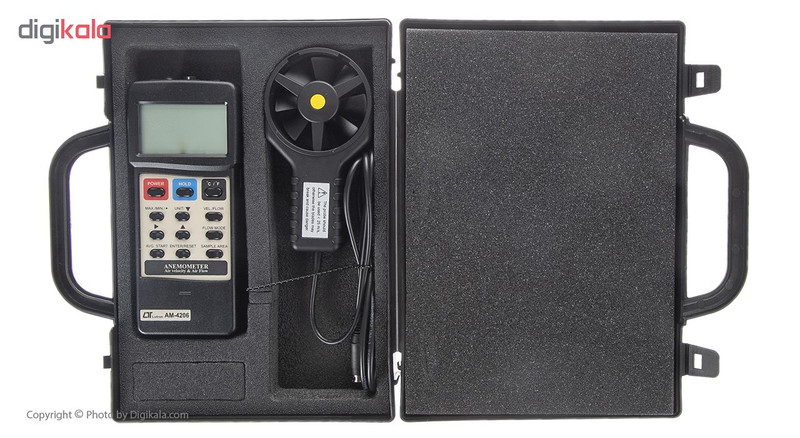 دستگاه سرعت سنج باد و فلومتر لوترون مدل AM-4206
