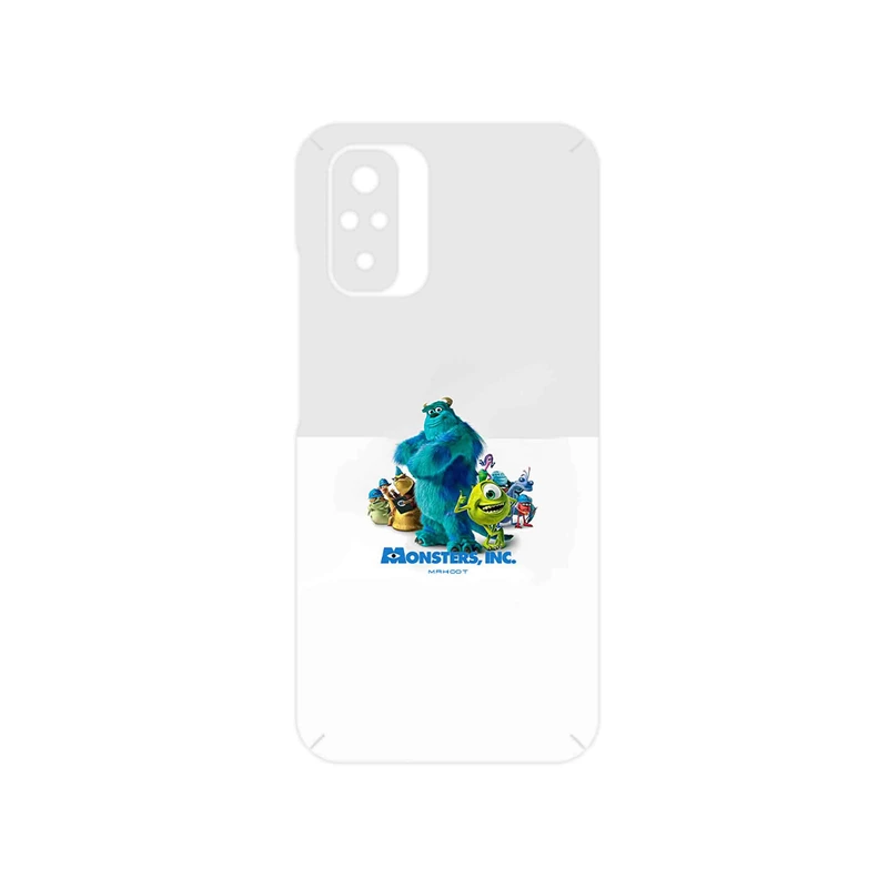 برچسب پوششی ماهوت مدل Monsters Inc مناسب برای گوشی موبایل شیائومی Redmi Note 10s