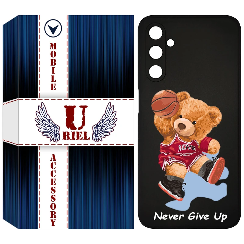 کاور یوریل مدل KSH کد 63 طرح خرس ورزشکار مناسب برای گوشی موبایل سامسونگ Galaxy A24