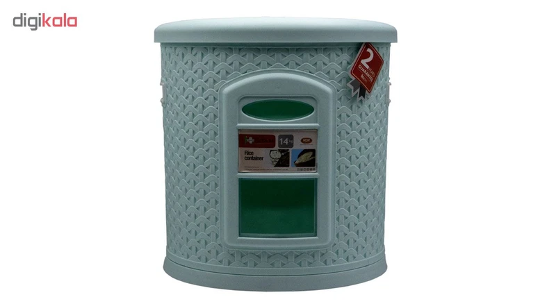 عکس شماره 2 : سطل برنج بازن مدل لایف کد 5518 گنجایش 14 کیلو گرم