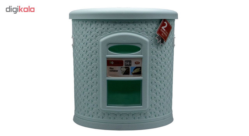 سطل برنج بازن مدل لایف کد 5518 گنجایش 14 کیلو گرم