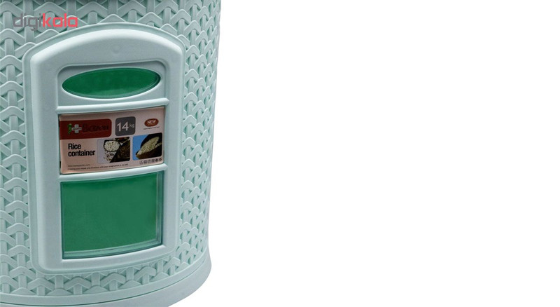 سطل برنج بازن مدل لایف کد 5518 گنجایش 14 کیلو گرم