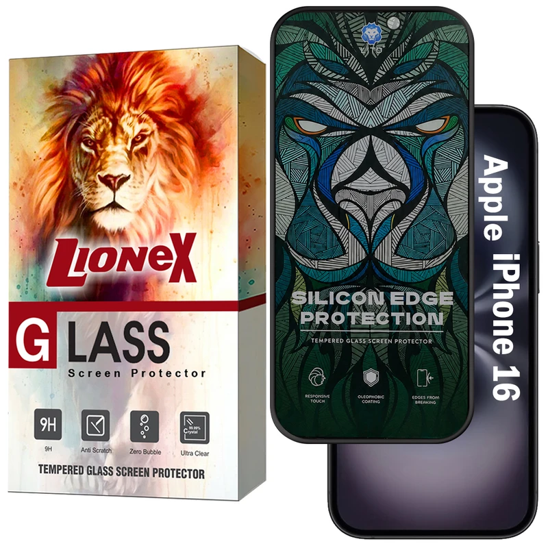 محافظ صفحه نمایش لایونکس مدل LITOSPL مناسب برای گوشی موبایل اپل iPhone 16