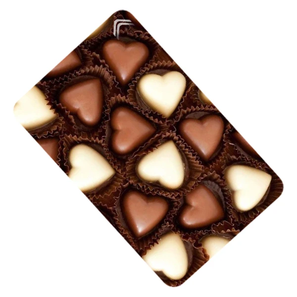 استیکر کارت طرح شکلات مدل CAC769-K-G1-183