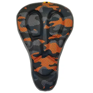 روکش زین دوچرخه مدل سیکس پک طرح Orange Bluenavy