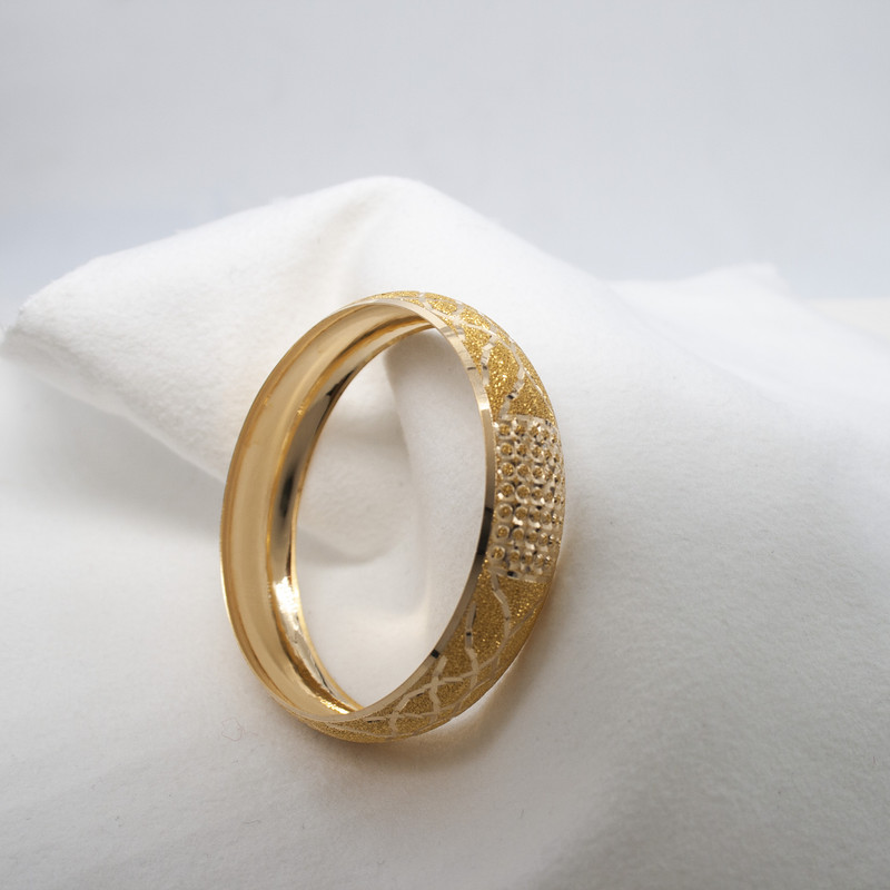 النگو طلا عیار 18 زنانه سهی مدل VB15-3