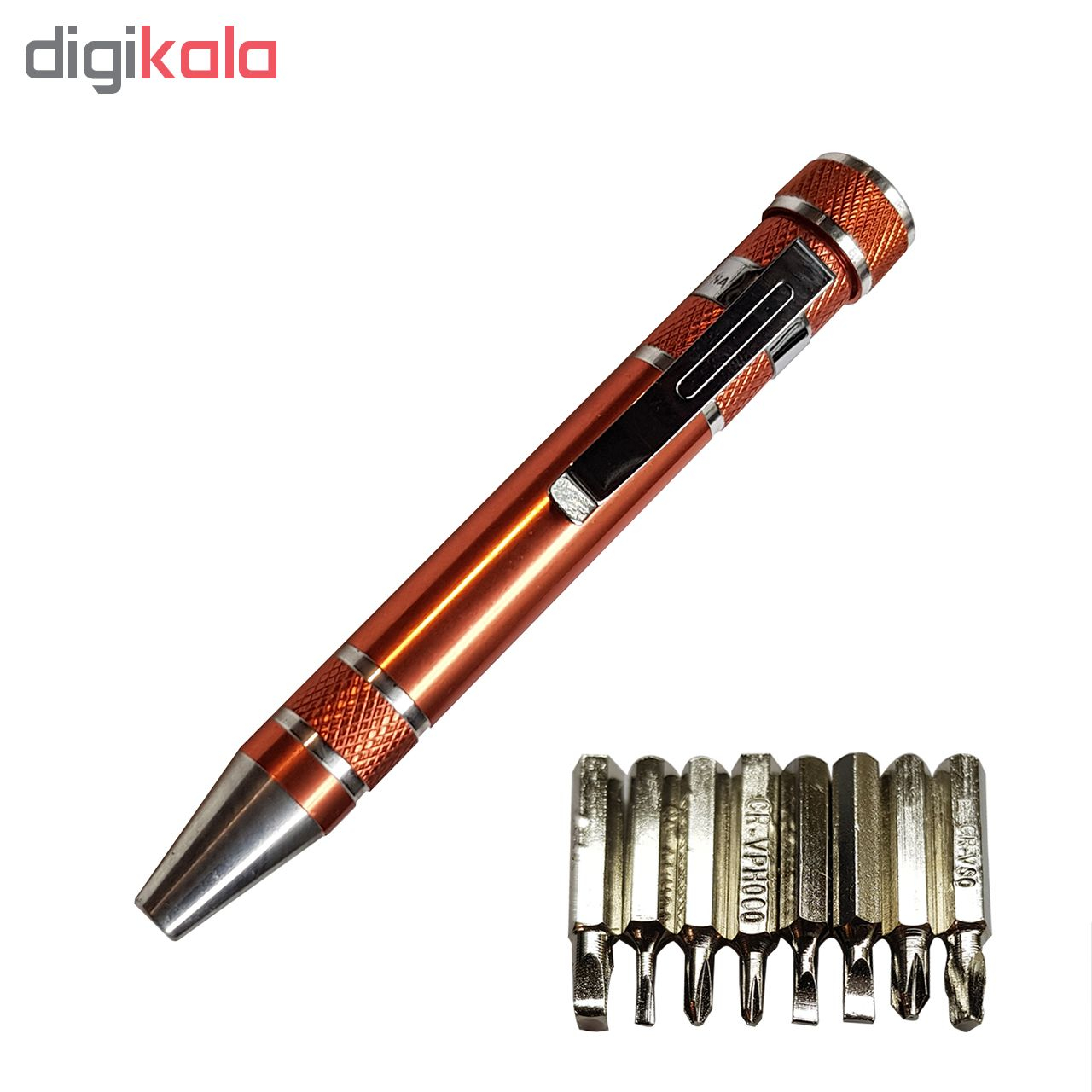 مجموعه 8 عددی سری پیچ گوشتی ای اس کا مدل SDY-90291