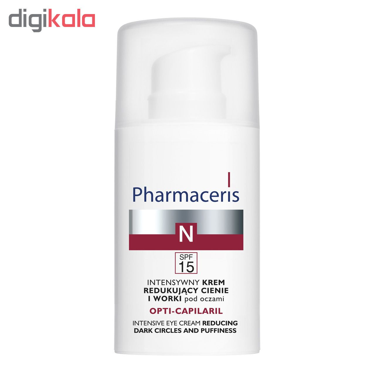 کرم دور چشم فارماسریز مدل Opti Capilaril SPF15 حجم 15 میلی لیتر