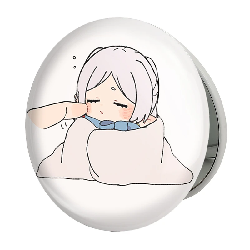 آینه جیبی خندالو طرح انیمه فریرن (Frieren) مدل تاشو کد 33898