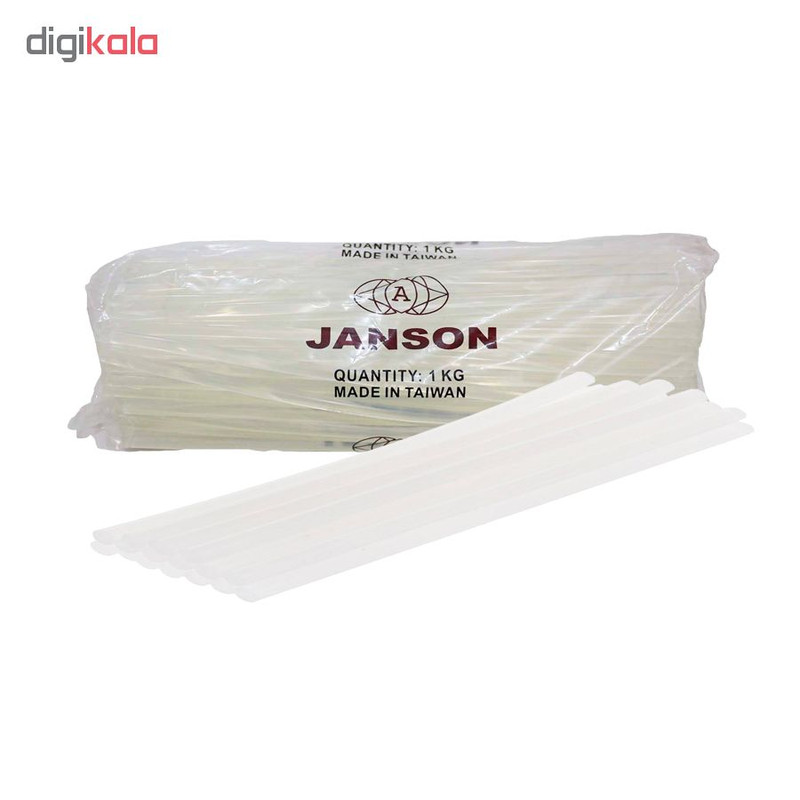 چسب حرارتی جانسون کد 15pcs قطر 7 میلی متری بسته 15 عددی