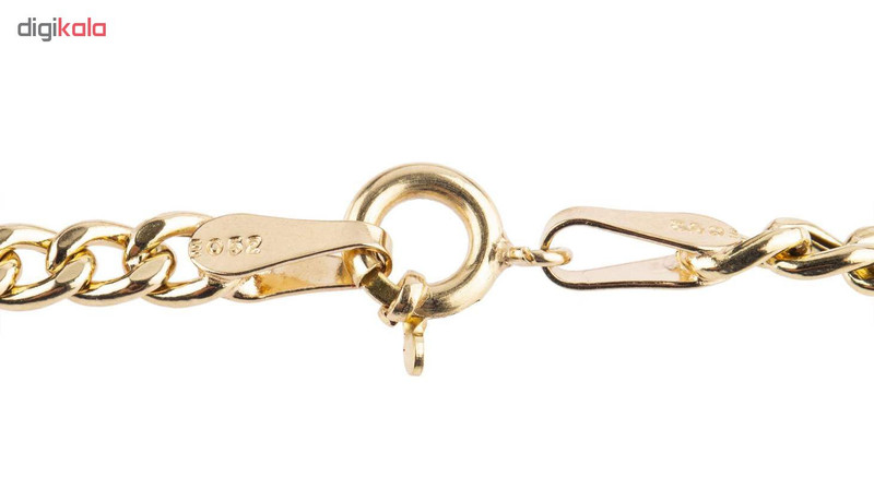 زنجیر طلا 18 عیار گالری مرجان مدل 0876