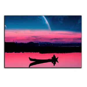 تابلو شاسی بکلیت طرح رودخانه و قایق مدل SH-S5602