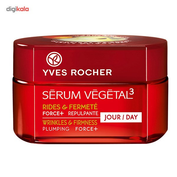 کرم ضد چروک روز ایو روشه مدل Serum Vegetal 3 Force+ Day حجم 50 میلی لیتر