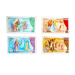 تمبر یادگاری طرح ملل کد ta-799 مجموعه 4 عددی