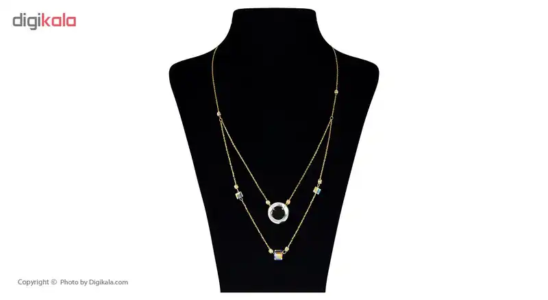 گردنبند طلا 18 عیار مایا ماهک کد MM0873