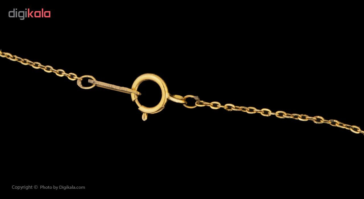 گردنبند طلا 18 عیار مایا ماهک کد MM0874 -  - 2