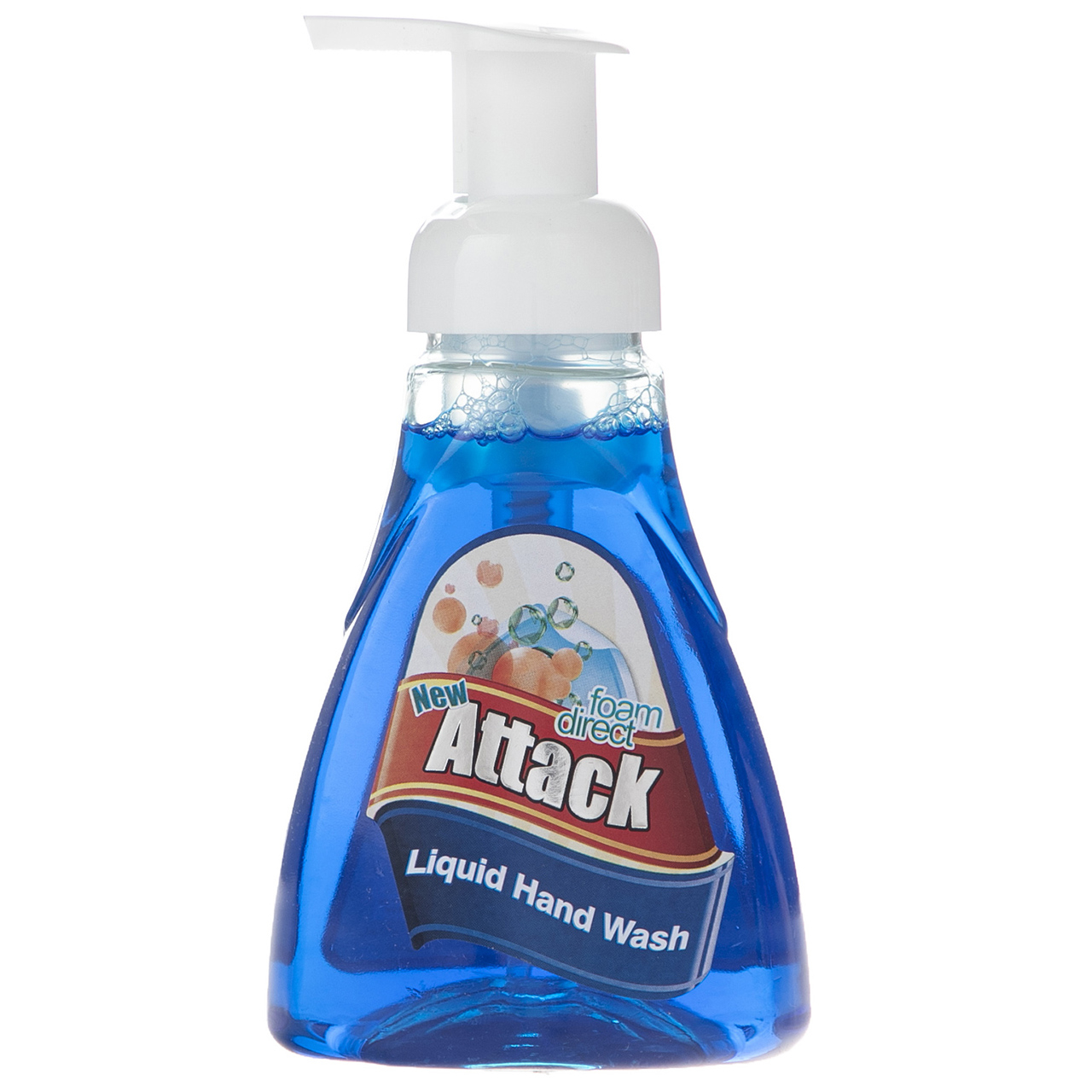 مایع دستشویی فوم اتک مدل Blue حجم 300 میلی لیتر