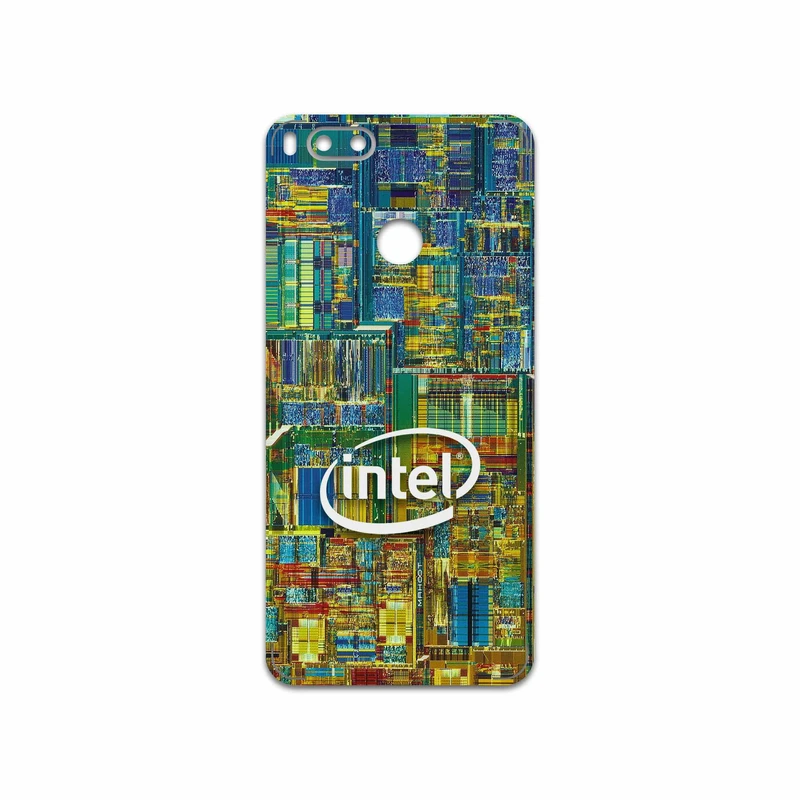 برچسب پوششی ماهوت مدل Intel Brand مناسب برای گوشی موبایل شیائومی Mi 5X
