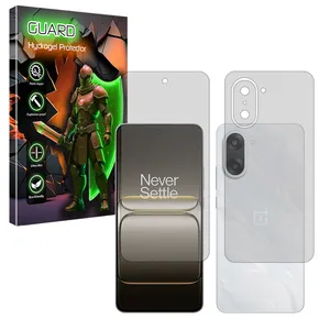 Guard Tough model transparent screen protector suitable for OnePlus Nord CE5 mobile phone along with the back protector