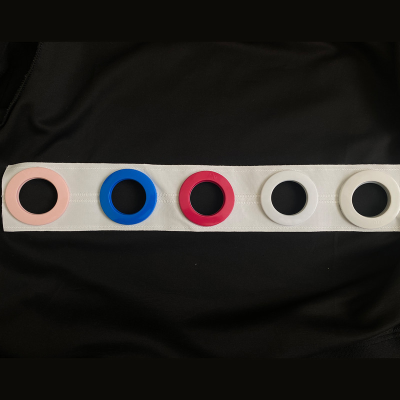 حلقه پرده مدل پانچ بسته 25 عددی