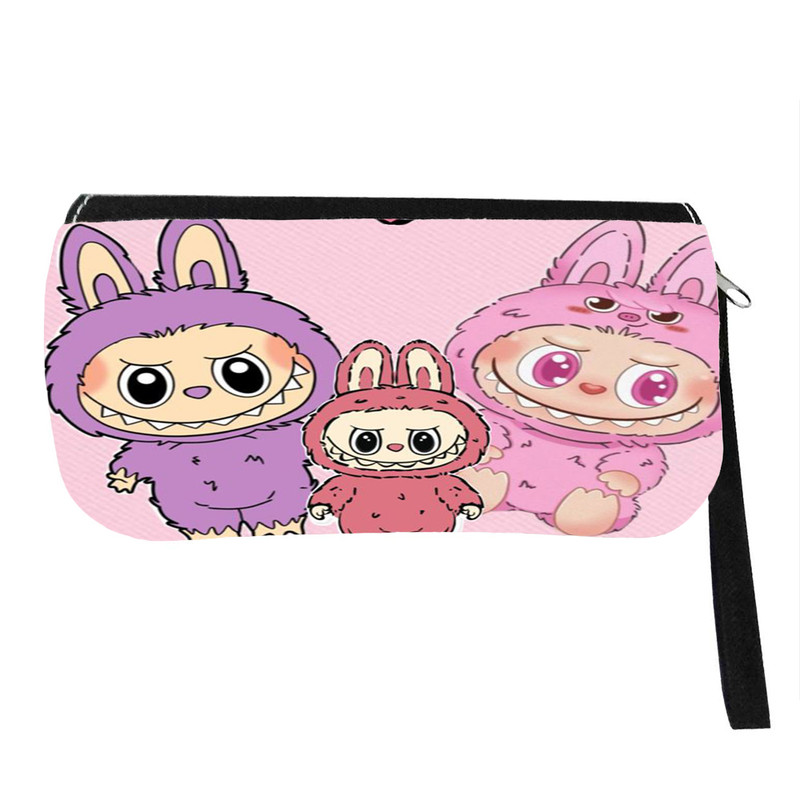 جامدادی پاد آفرین مدل کارتونی طرح لبوبو کیوت و ترند کد p330