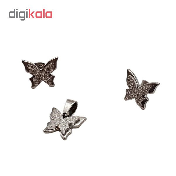 نیم ست طرح پروانه کد N24