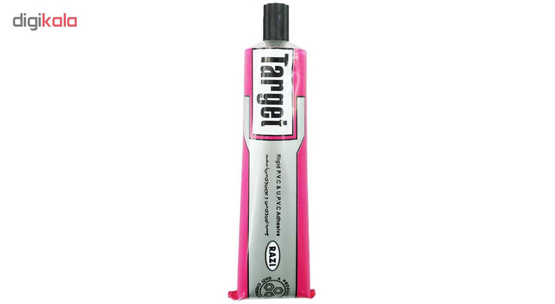 چسب پی . وی . سی سخت رازی مدل Target حجم 100 میلی لیتر بسته 2 عددی