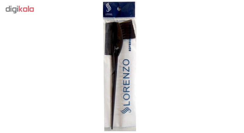 قلم و شانه رنگ موی لورنزو مدل C5014