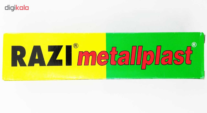چسب آهن رازی مدل Metallplast حجم 50 میلی لیتر بسته 2 عددی
