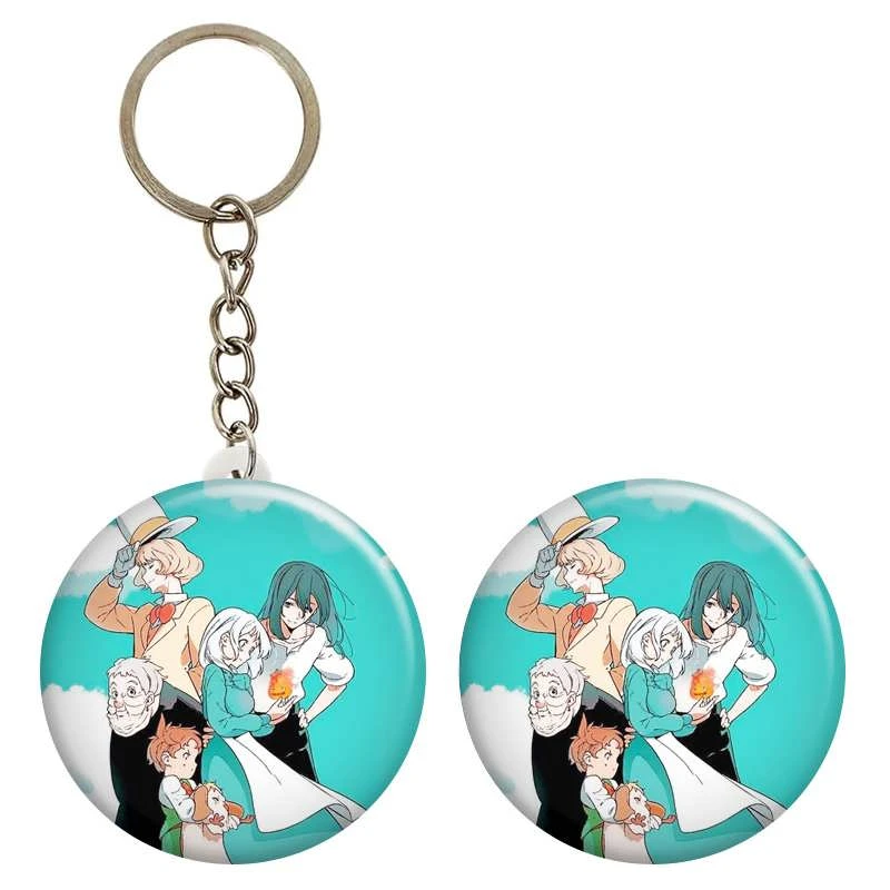 پیکسل گالری باجو طرح انیمه قلعه متحرک هاول کد howl moving castle 31 به همراه جاکلیدی