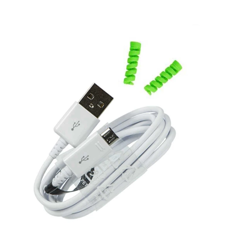 کابل تبدیل USB به microUSB مدل EP-DG925UWE به طول 1.2 متر به همراه محافظ کابل