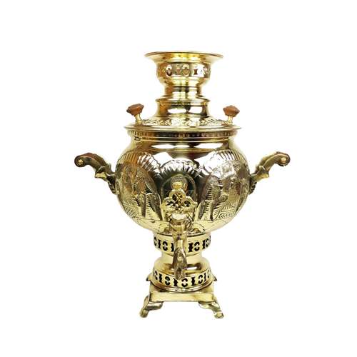  سماور زغالی کد 8810 ظرفیت 6 لیتر