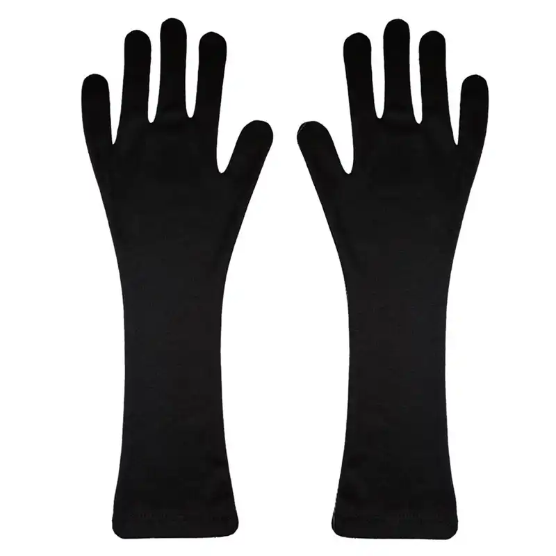 دستکش ساق بلند زنانه مدل نخی کد 1334 بسته سه عددی