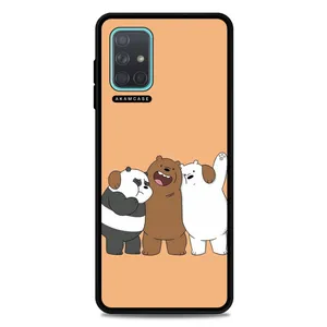 AKAM AMCWSGA71-BARE BEAR10 Cover For Samsung Galaxy A71