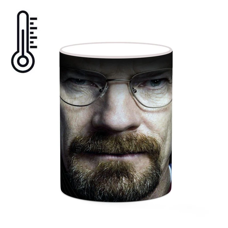 ماگ حرارتی کاکتی طرح Bryan Cranston مدل mgh25391