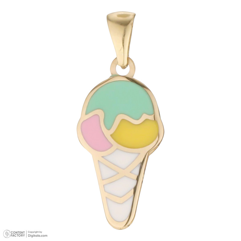 آویز گردنبند طلا 18 عیار دخترانه طلای مستجابی مدل 55118 آویز گردنبند طلا 18 عیار دخترانه طلای مستجابی مدل 55118