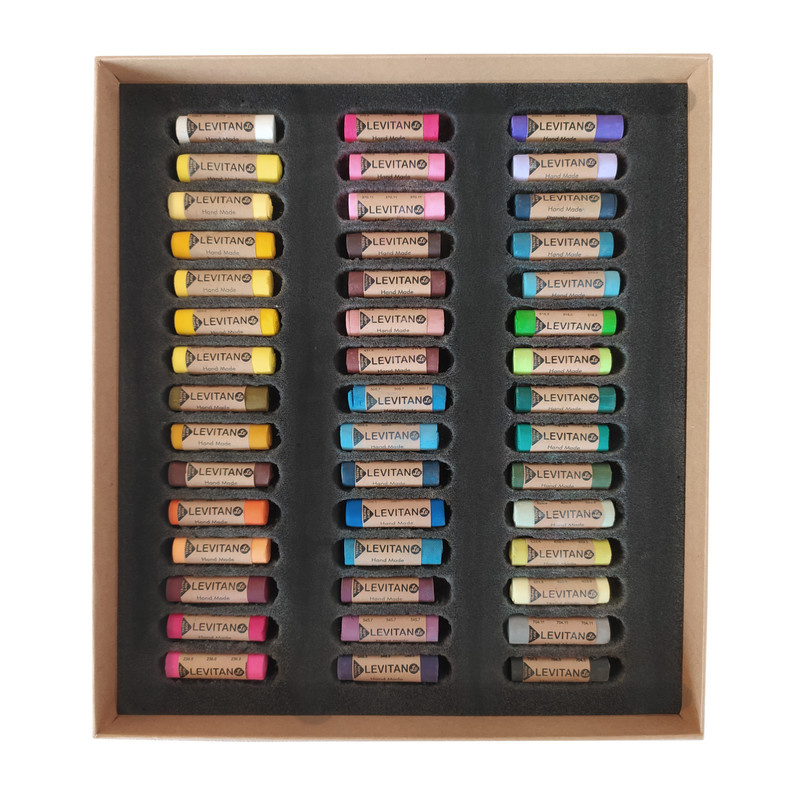 پاستل گچی 45 رنگ جنرال لویتان کد 03