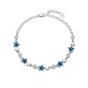  دستبند نقره زنانه کوبیک کد QB-6406