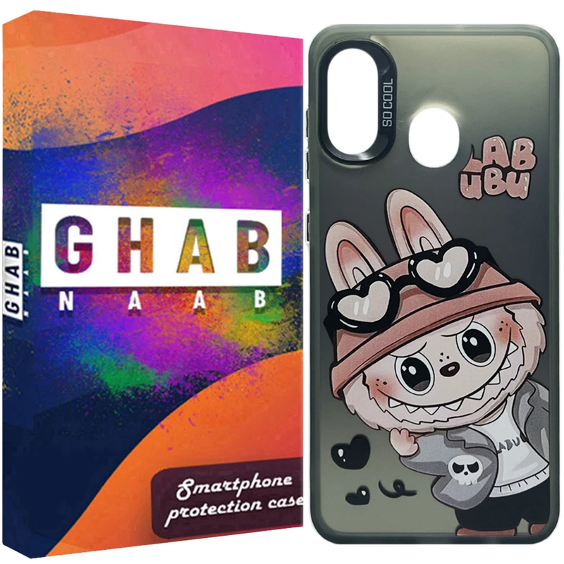 کاور قاب ناب مدل Socool طرح Labubu 02 مناسب برای گوشی موبایل سامسونگ Galaxy A20s