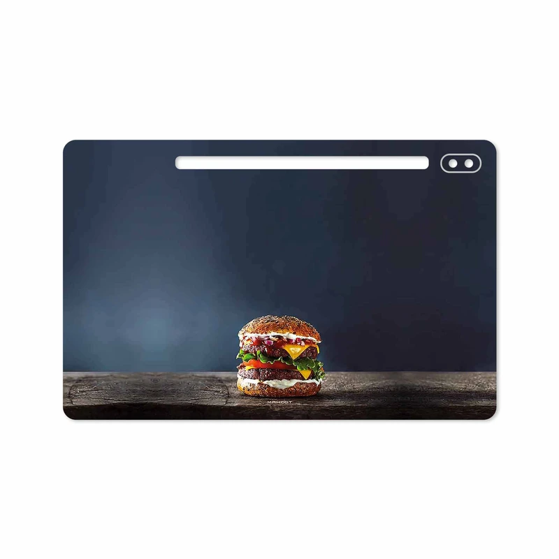 برچسب پوششی ماهوت مدل Hamburger مناسب برای تبلت سامسونگ Galaxy Tab S6 2019 SM-T860