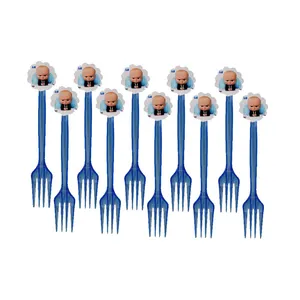 چنگال الیکا مدل بچه رییس بسته 10 عددی