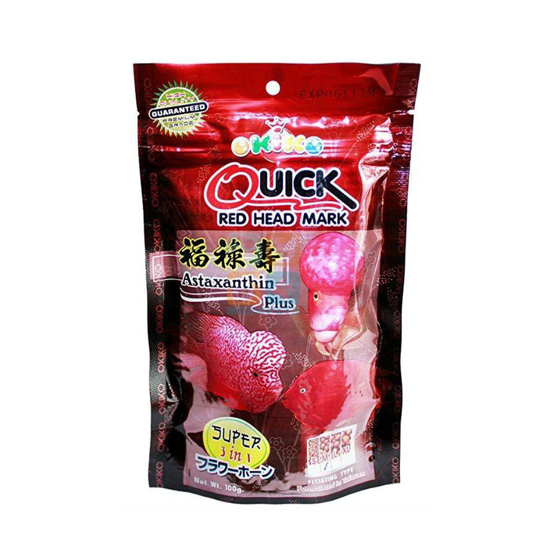 غذای آبزیان اوکیکو فلاورهورن مدل Quick وزن 100 گرم